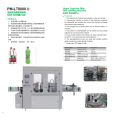 Heißmeltklebungs -Kennzeichnung Maschine /Heißkleber -Opp -Etikettautomat für Mineral- /Reinwasserflaschen